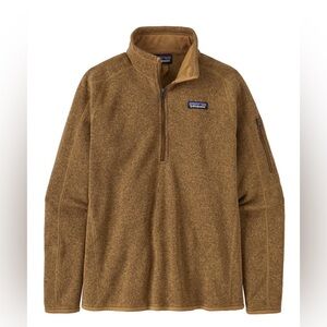 Patagonia Women’s Better Sweater 1/4 Zip Nest Brown XXL